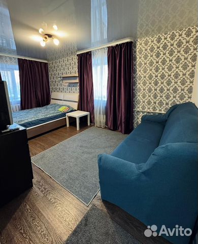 

1-к. квартира, 30 м², 2 кровати
