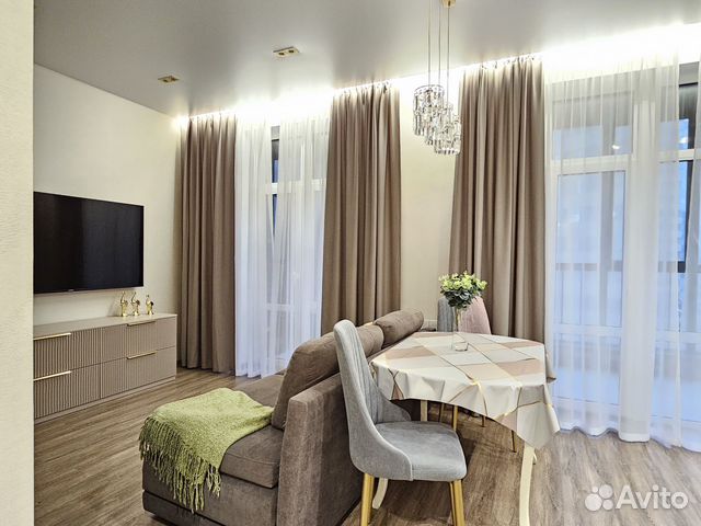 

Квартира-студия, 41 м², 2 кровати
