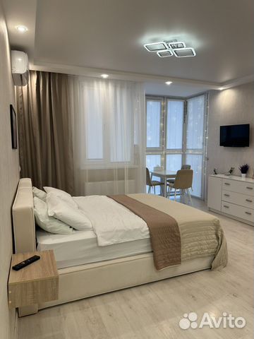 

Квартира-студия, 32 м², 2 кровати