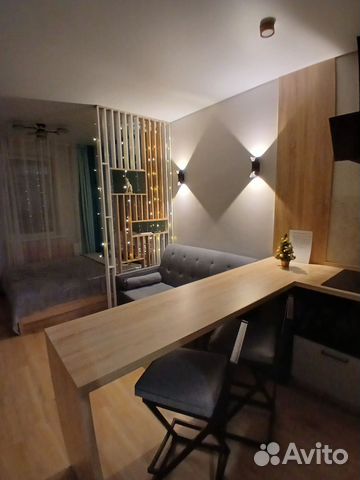 

Квартира-студия, 30 м², 2 кровати