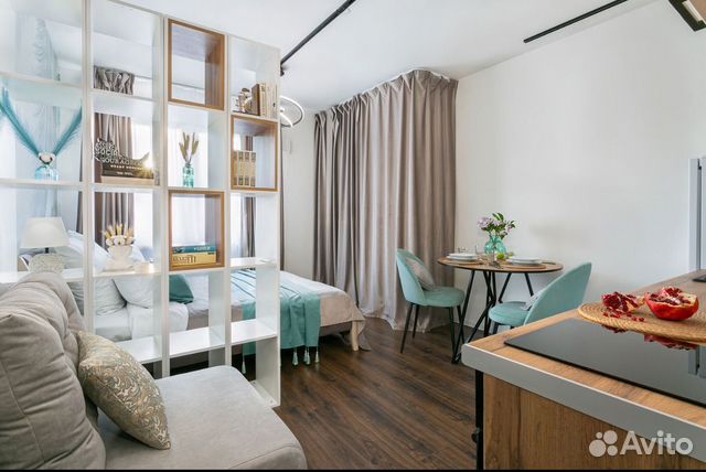 

Квартира-студия, 22 м², 2 кровати