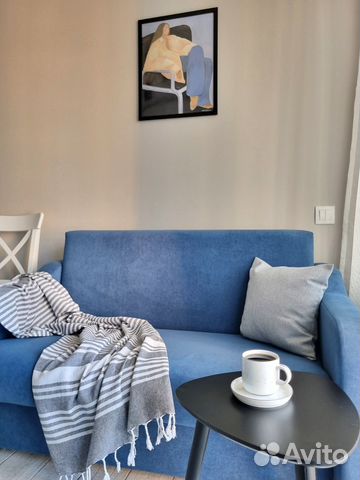 

1-к. квартира, 40 м², 2 кровати