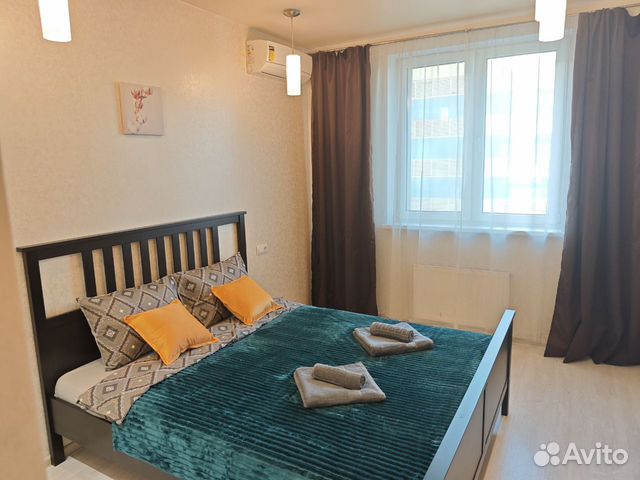 

1-к. квартира, 55 м², 2 кровати