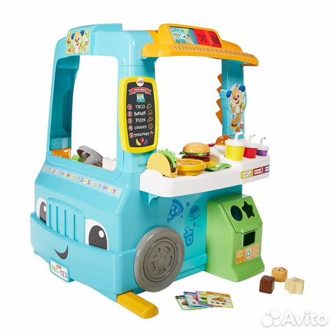 Развивающий центр food truck fisher-price Развивающий центр food truck fisher-price