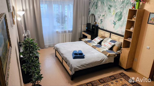 

1-к. квартира, 43,3 м², 2 кровати