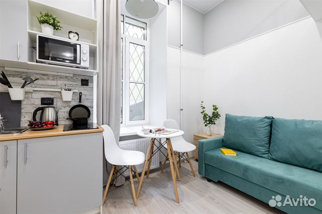 

Квартира-студия в апарт-отеле, 13 м², 1 кровать