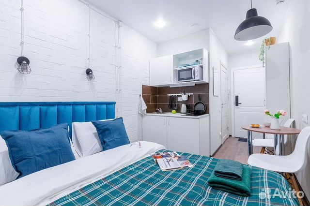 

Квартира-студия в апарт-отеле, 13,5 м², 1 кровать