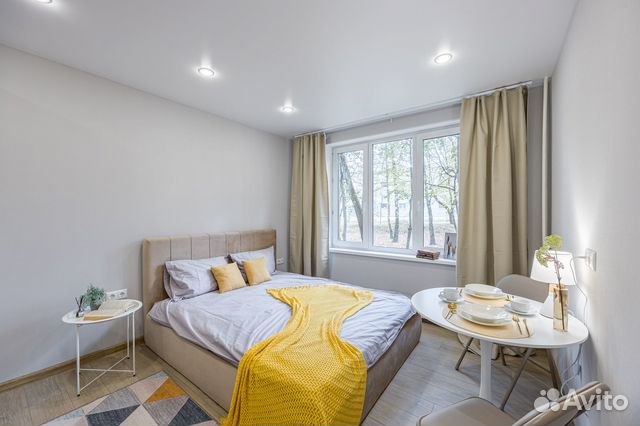 

Квартира-студия, 25 м², 2 кровати