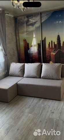 

1-к. квартира, 46 м², 2 кровати
