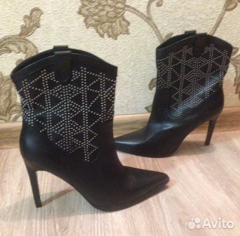 Полусапожки кожаные, новые Полусапожки кожаные, новые