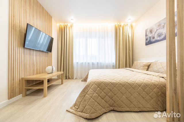

1-к. квартира, 38 м², 2 кровати