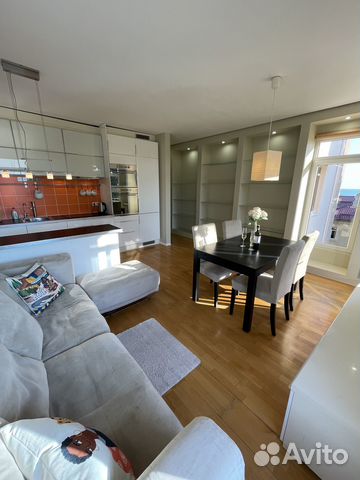 

1-к. квартира, 52 м², 4 кровати