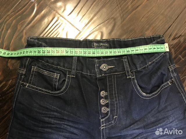 Джинсы новые Италия Borelli размер 9 лет, флис вну