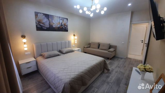 

1-к. квартира, 36,5 м², 2 кровати