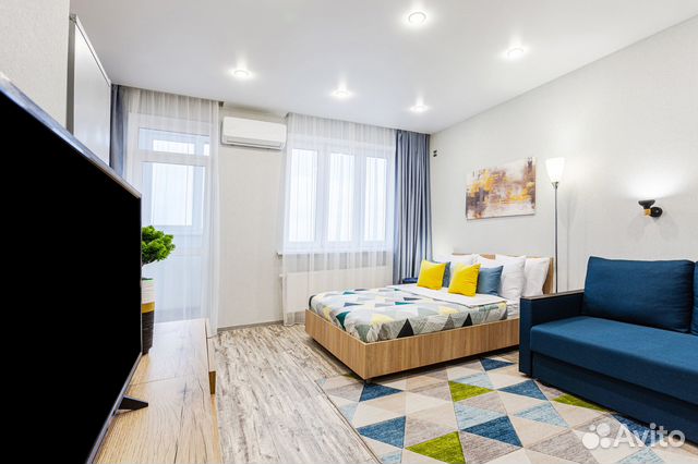 

Квартира-студия, 34,2 м², 2 кровати