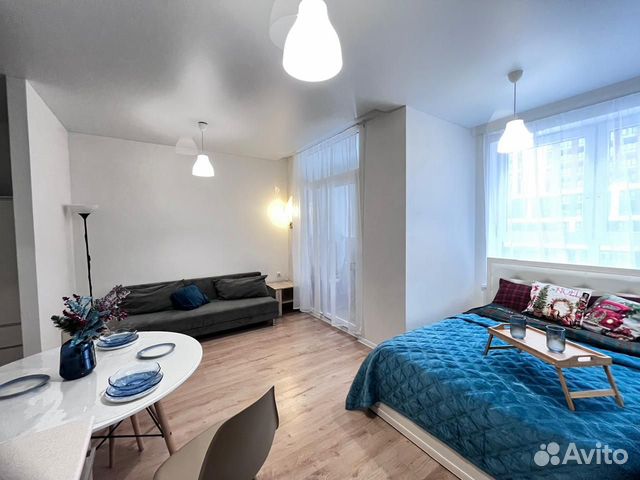 

Квартира-студия, 32 м², 3 кровати