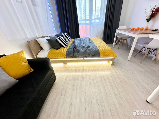 

Квартира-студия, 34,1 м², 2 кровати