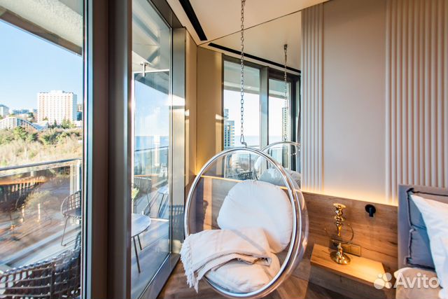 

Квартира-студия, 40 м², 2 кровати