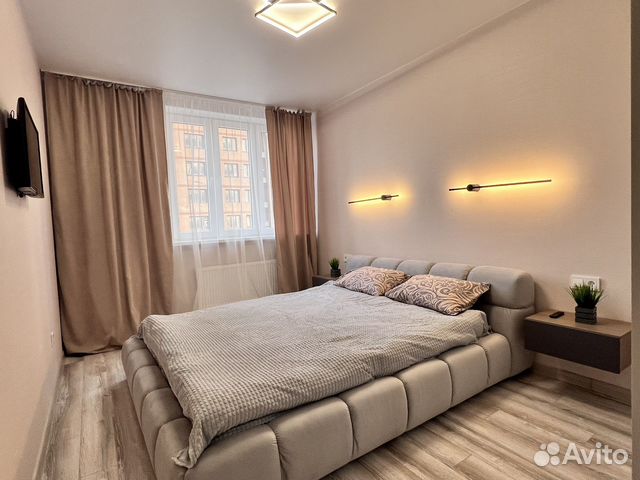 

1-к. квартира, 45 м², 2 кровати