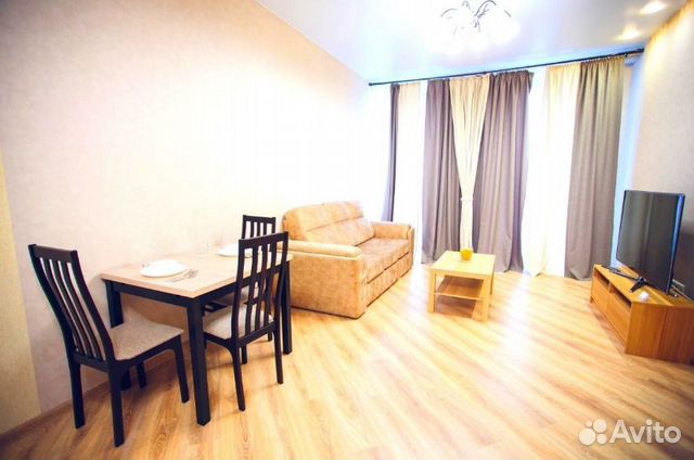 

1-к. квартира, 66 м², 2 кровати