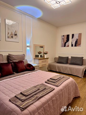 

1-к. квартира, 39 м², 3 кровати
