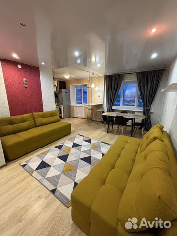 

3-к. квартира, 55,5 м², 6 кроватей