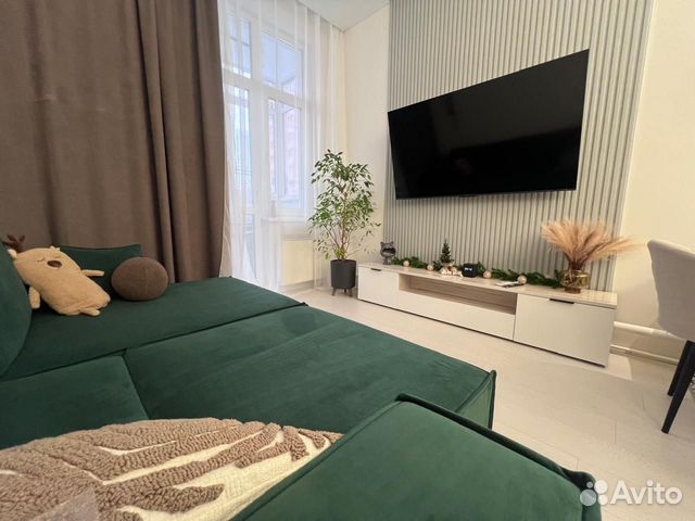 

1-к. квартира, 43 м², 2 кровати