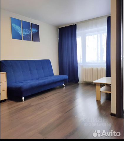 

1-к. квартира, 32 м², 2 кровати