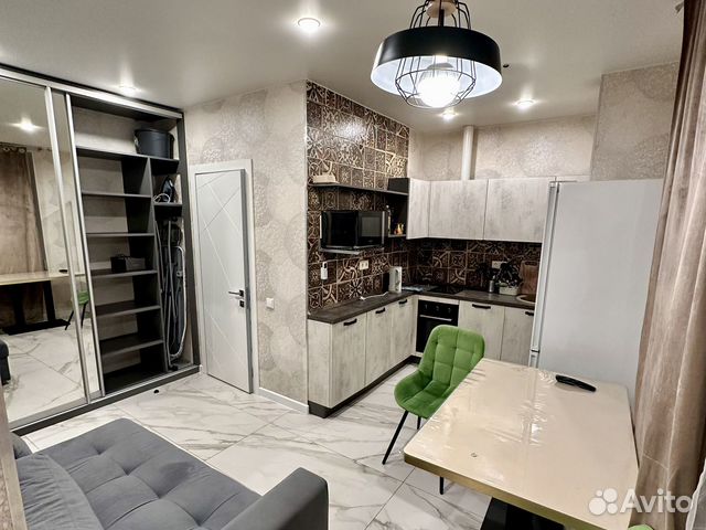 

Квартира-студия, 27 м², 2 кровати