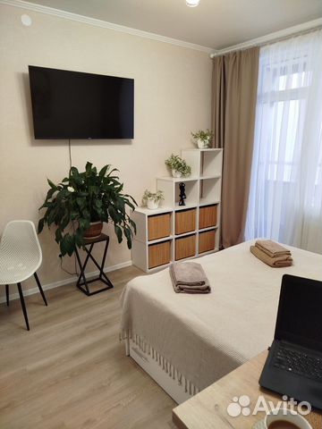 

Квартира-студия, 27,7 м², 1 кровать