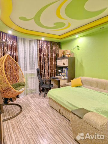 

1-к. квартира, 45 м², 2 кровати