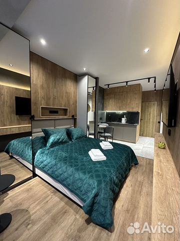

Квартира-студия, 24 м², 1 кровать