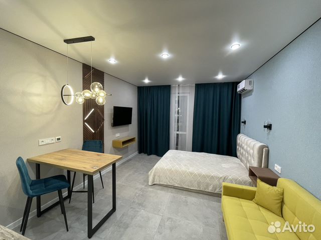 

Квартира-студия, 28 м², 2 кровати