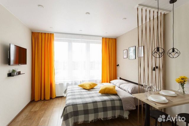 

Квартира-студия, 19 м², 1 кровать