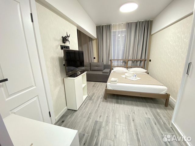 

Квартира-студия, 28 м², 2 кровати