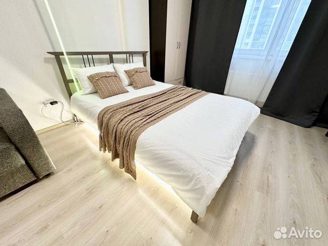 

Квартира-студия, 33,5 м², 2 кровати