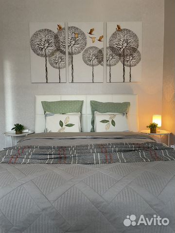 

1-к. квартира, 37 м², 2 кровати