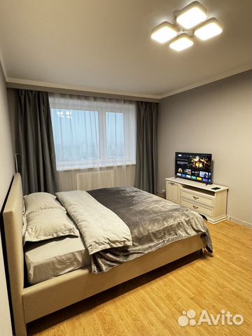 

1-к. квартира, 38 м², 2 кровати