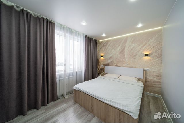 

1-к. квартира, 34 м², 2 кровати
