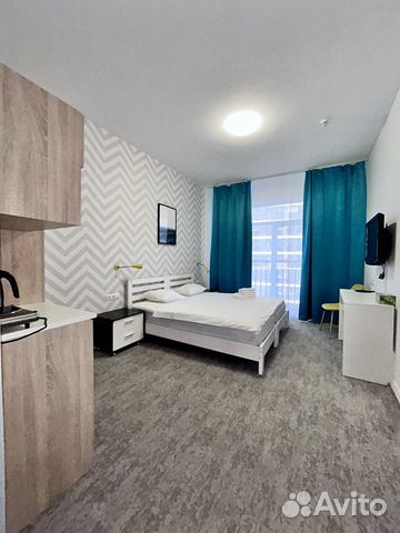 

Квартира-студия, 25 м², 2 кровати