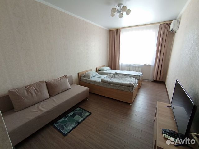 

1-к. квартира, 38 м², 3 кровати