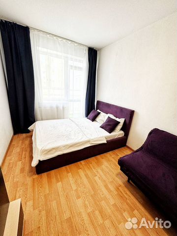 

1-к. квартира, 45 м², 2 кровати