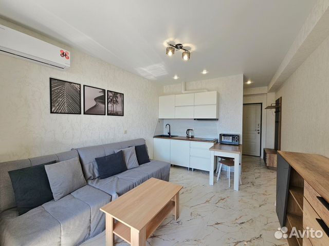 

Квартира-студия, 29 м², 2 кровати