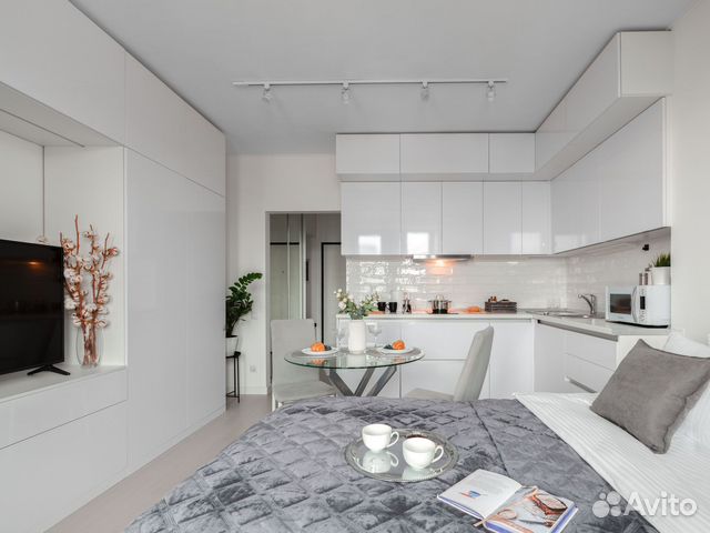 

Квартира-студия, 30 м², 1 кровать
