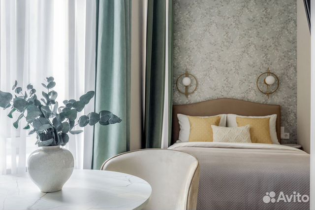 

Квартира-студия, 22 м², 2 кровати