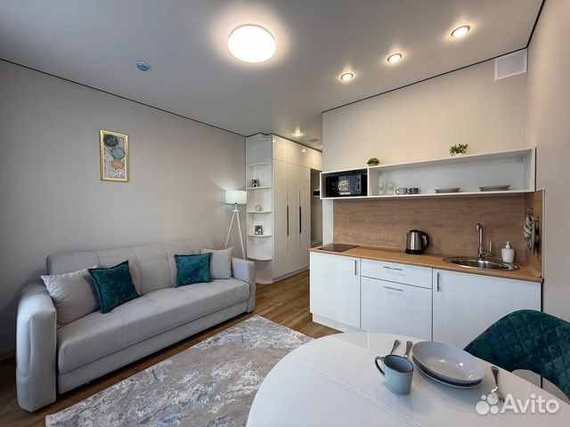 

Квартира-студия, 30 м², 1 кровать