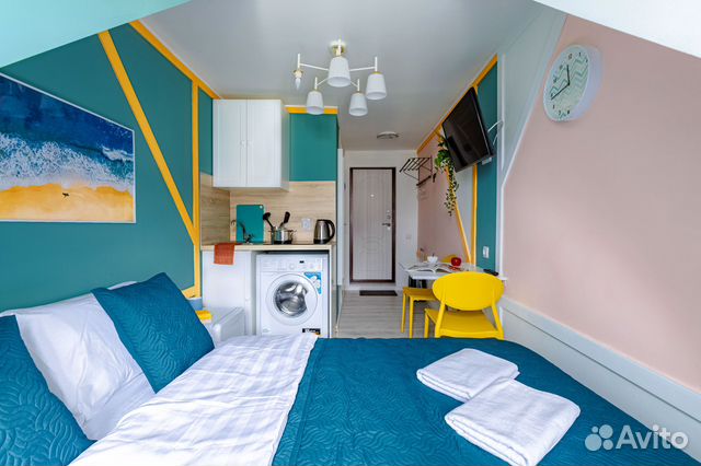 

Квартира-студия в апарт-отеле, 15 м², 1 кровать