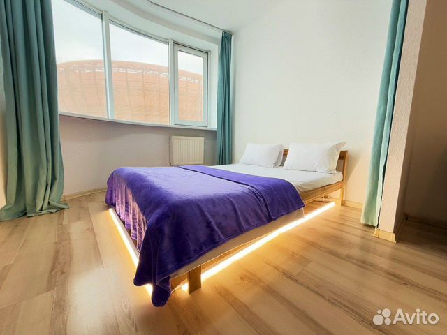 

Квартира-студия, 27 м², 2 кровати