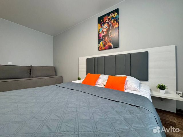 

1-к. квартира, 46 м², 3 кровати
