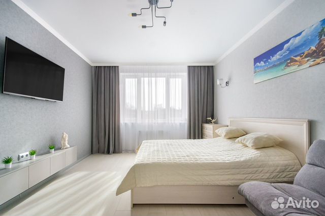 

1-к. квартира, 44 м², 1 кровать